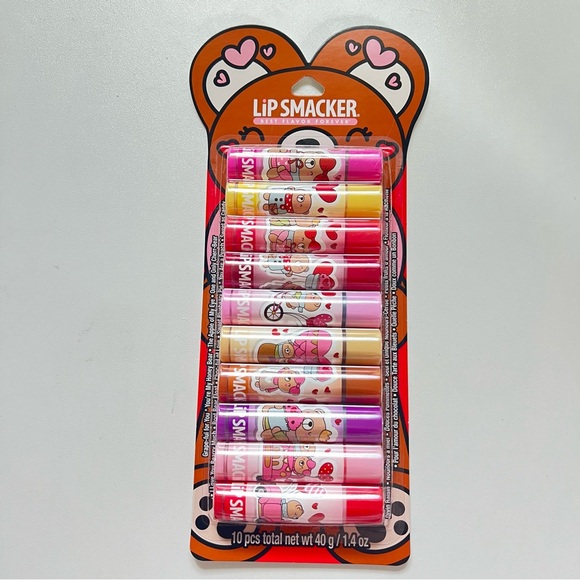 Lip Smacker Other - 10-Piece Lip Smacker Beary Good Mix